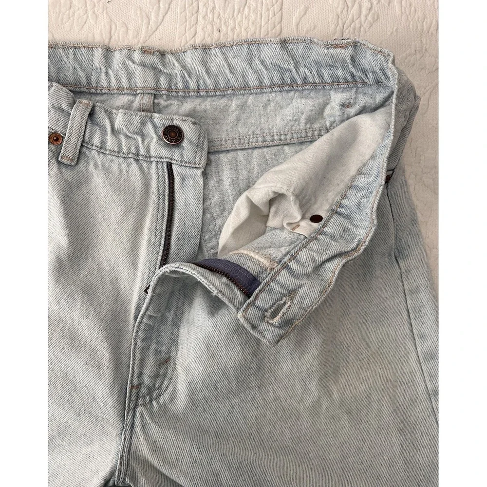 Vintage 1991 505 Levi's Jeans Light Wash Straight Leg Jeans 36x30